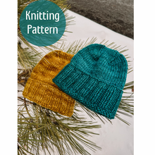 Load image into Gallery viewer, Knitting pattern: Dawn Patrol beanie