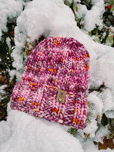 Load image into Gallery viewer, Knitting pattern: Dawn Patrol XL beanie