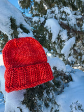 Load image into Gallery viewer, Knitting pattern: Dawn Patrol XL beanie
