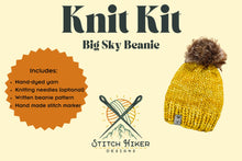 Load image into Gallery viewer, Knit Kit: The Big Sky beanie