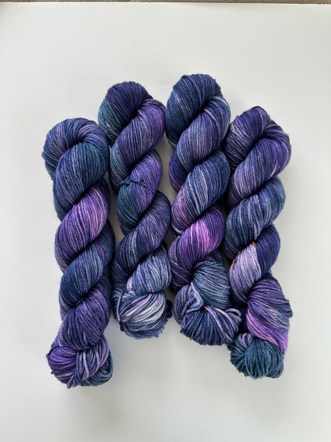Blueberry pie oopsie- Worsted weight yarn