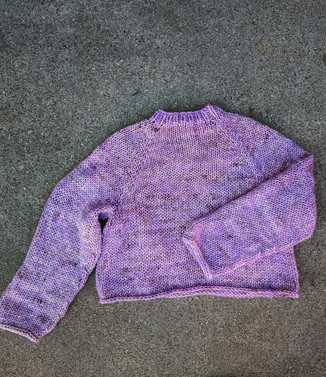 Lavender sweater (XS/S)