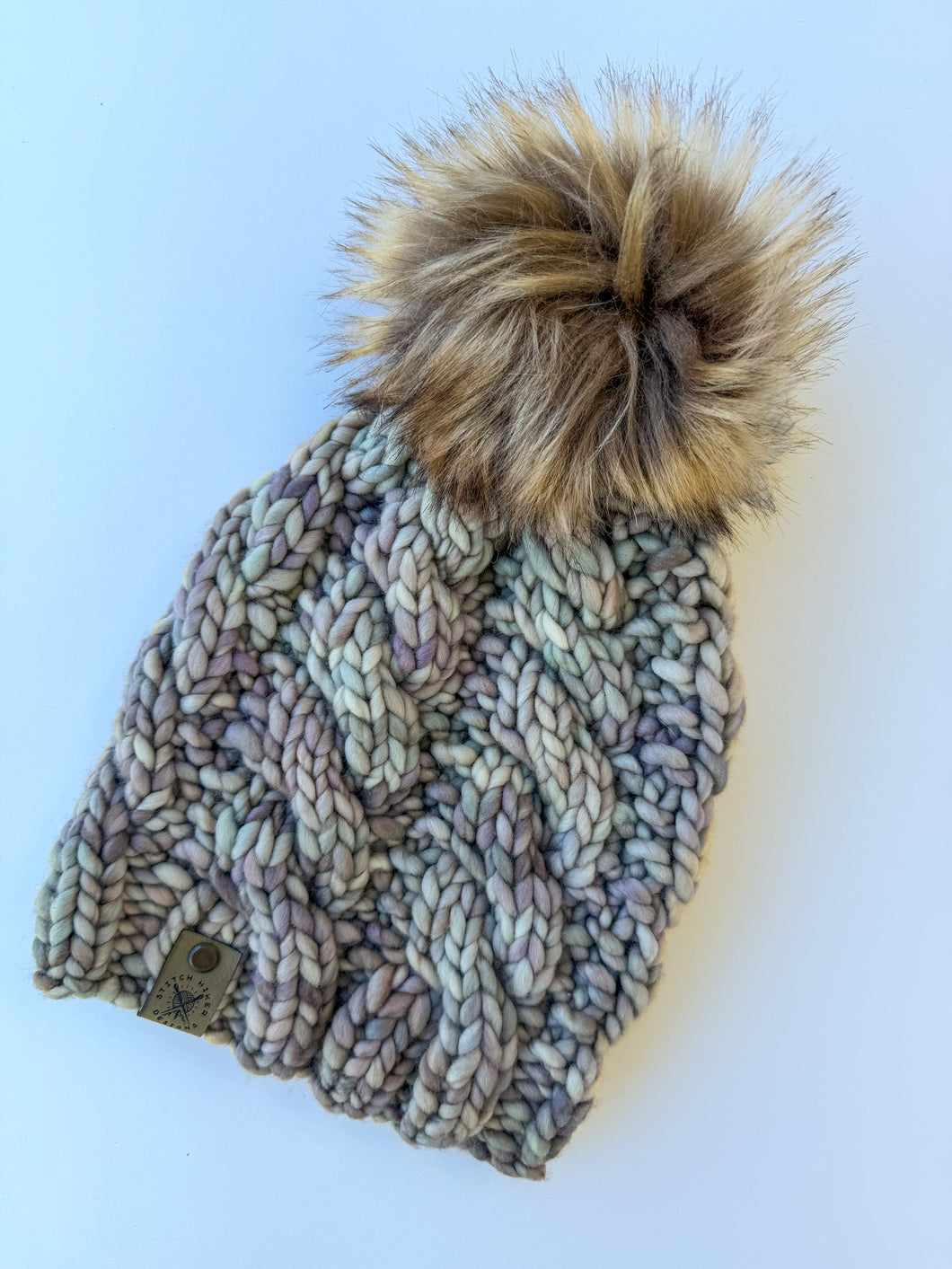 Twistercane beanie- Whole Grain