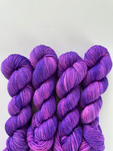 Load image into Gallery viewer, OOAK purple neon DK yarn
