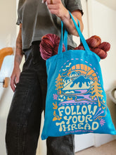 Load image into Gallery viewer, Follow your Thread tote bag
