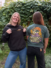 Load image into Gallery viewer, Follow your Thread | Stitch Hiker unisex heavyweight t-shirt
