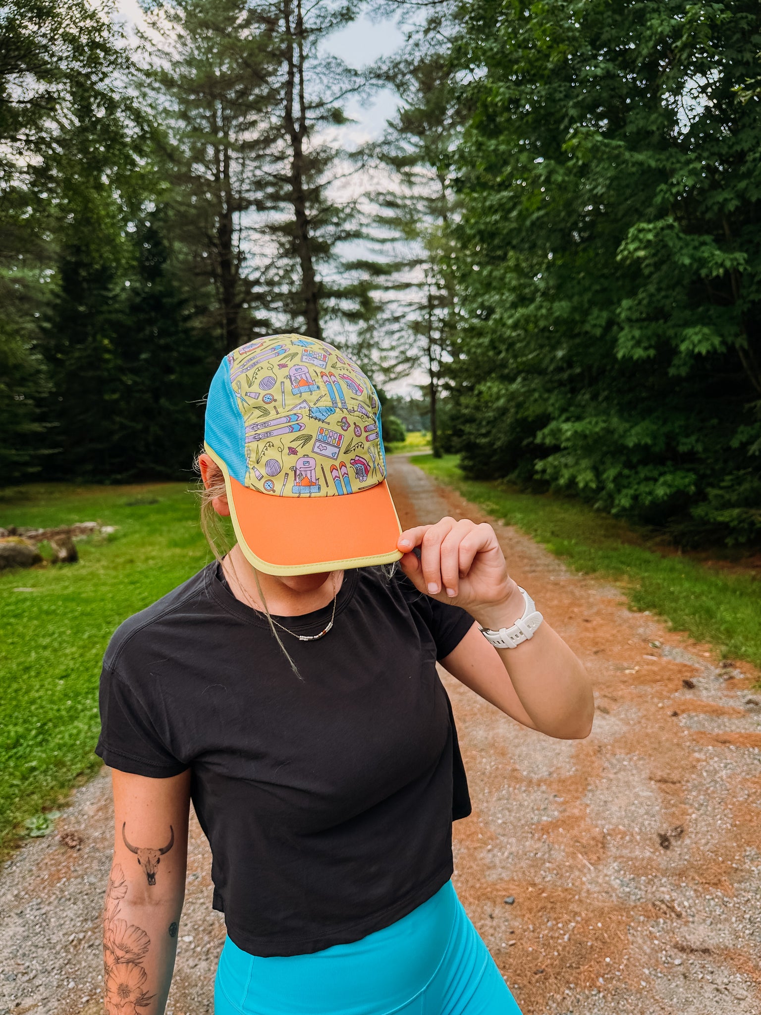 Running Hat Pattern Outdoorsy creative Running Hat – Stitch Hiker Designs