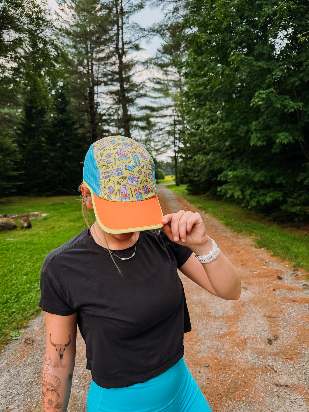 Outdoorsy creative Running Hat