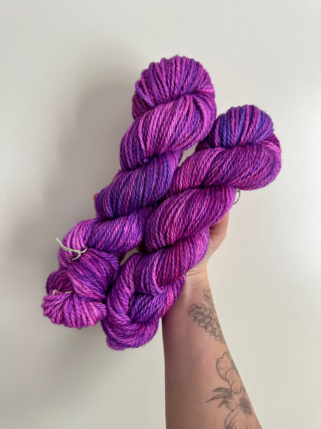 Grape Jelly- Bulky yarn