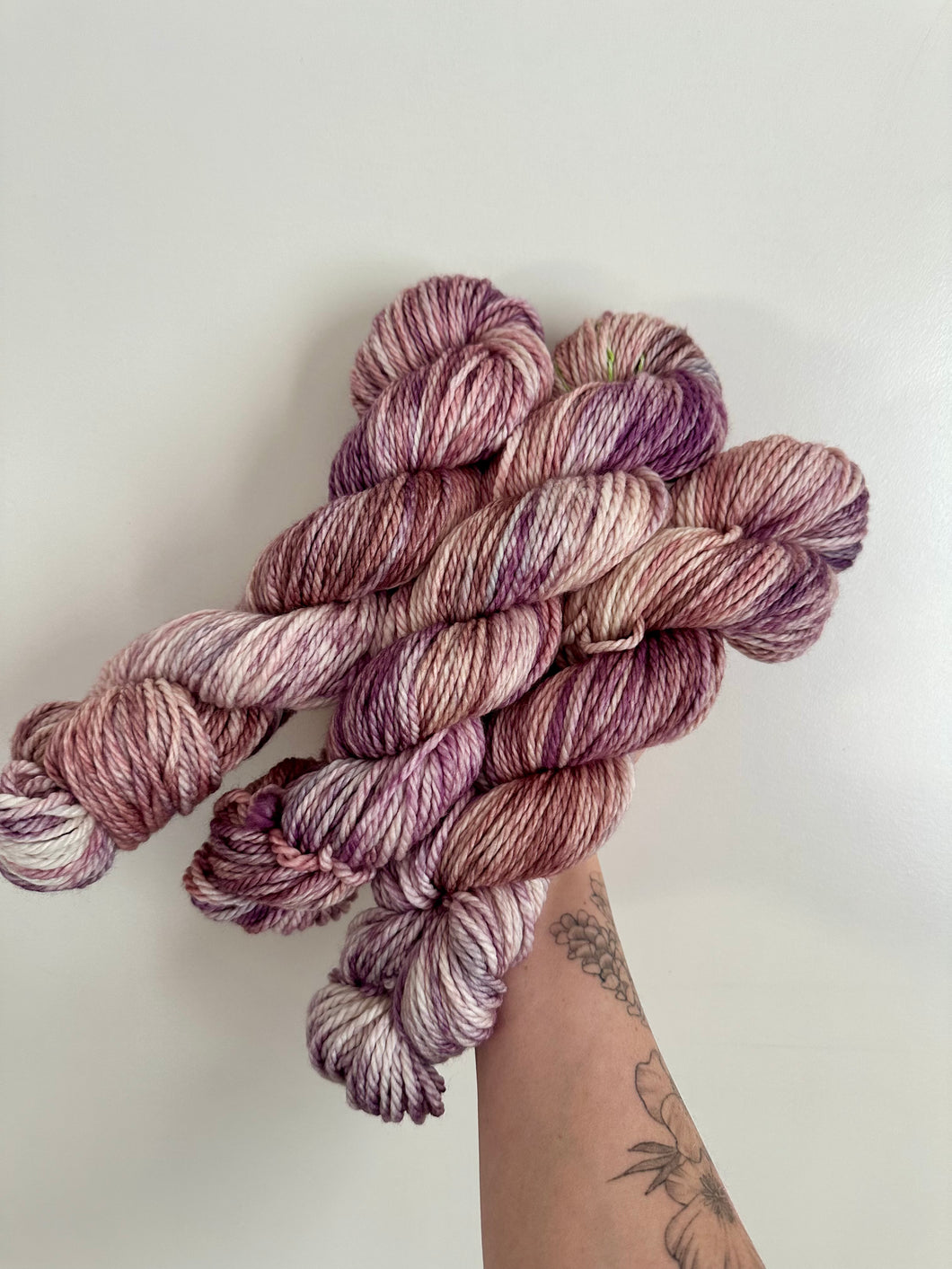 Lavender Latte- Bulky yarn